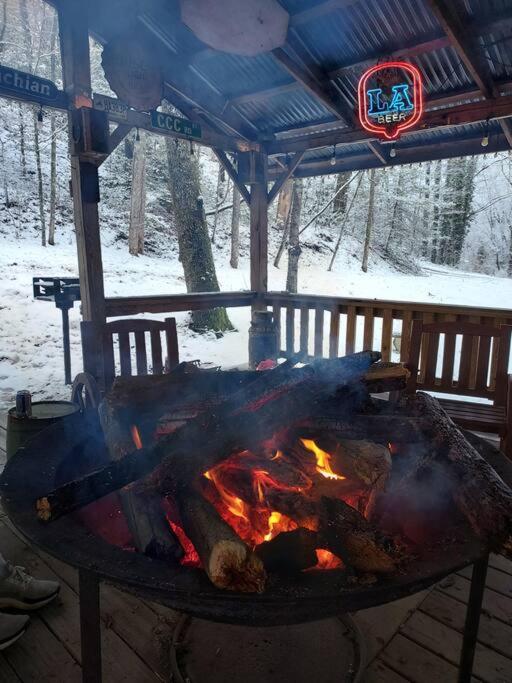 Mountain Cabin In Woods 3 Minutes To Helen #13 Exterior foto